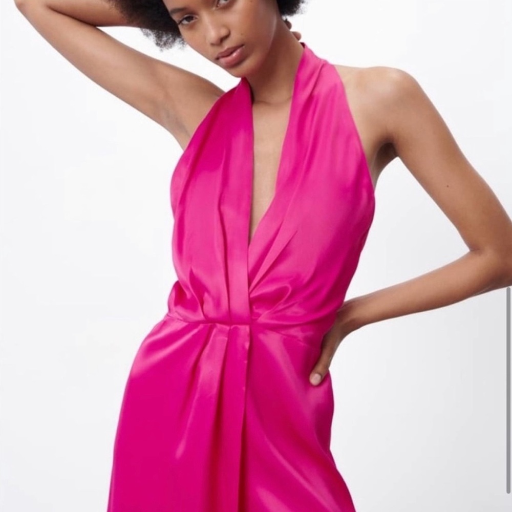 Zara Satin Effect Romper